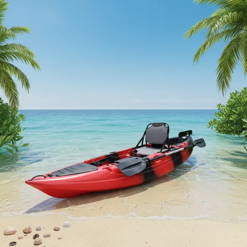 เรือคายัคแบบนั่งเดี่ยวขนาด 10  - Fishing Kayak Paddle บทวิจารณ์และราคา